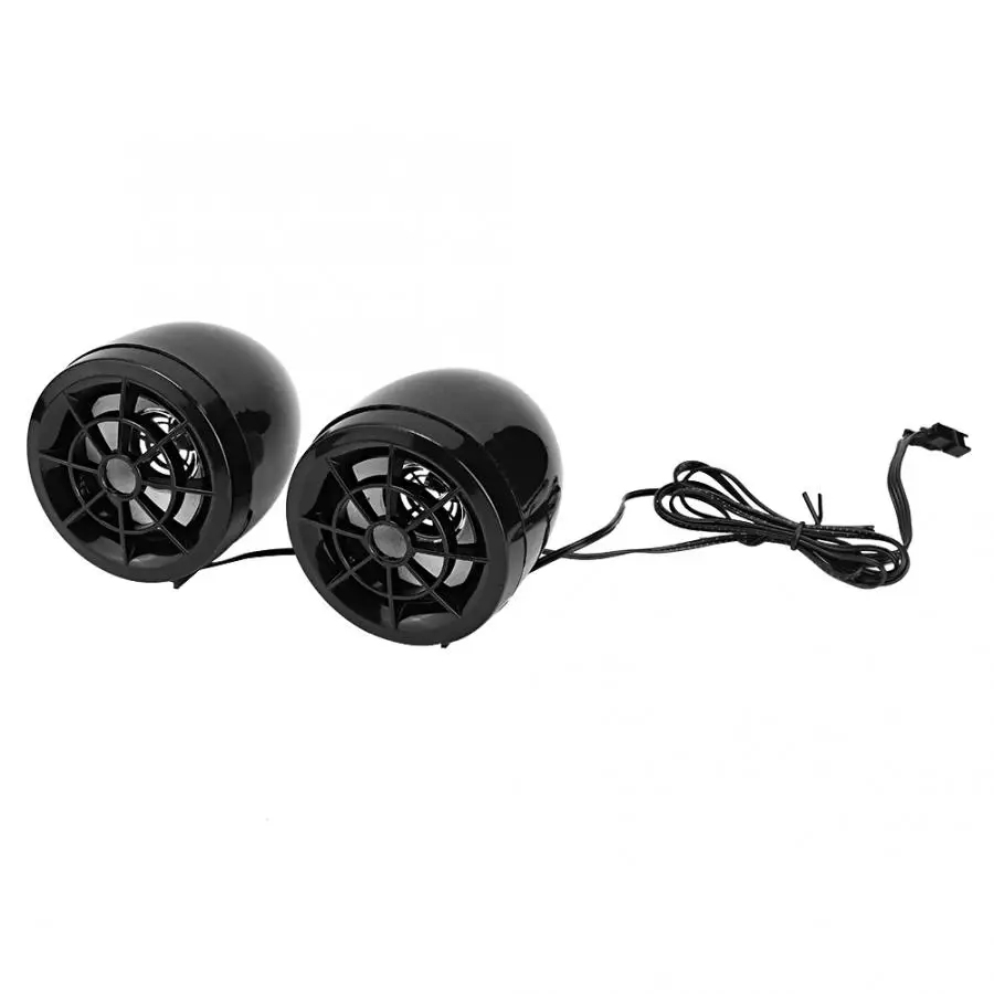 1 пара мотоцикл Bluetooth MP3 музыкальный аудио динамик с usb-портом для зарядки 9-16 В динамик мотоцикл