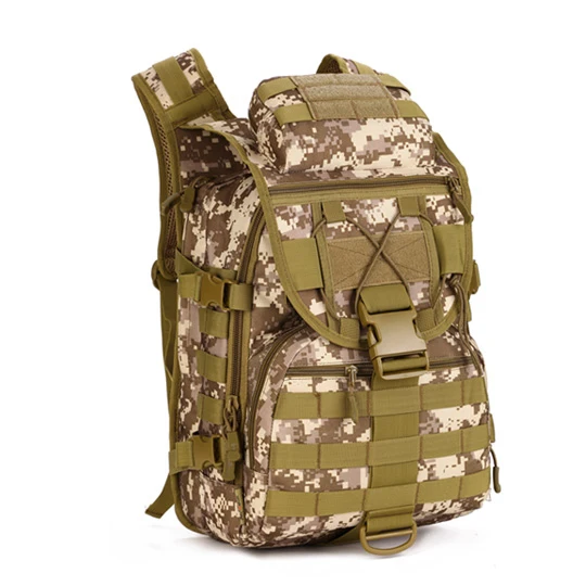 desert digital 40L большая емкость уличная Сумка водонепроницаемая износостойкая альпинистская Беговая походная Сумка тактический пакет военный рюкзак - Цвет: desert digital
