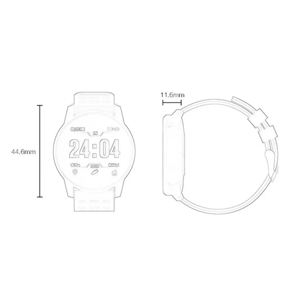

B2 Silicone Smart Watch Silicone Gift Men And Women Outdoor Sports Bracelet Pedometer Smart Bracelet