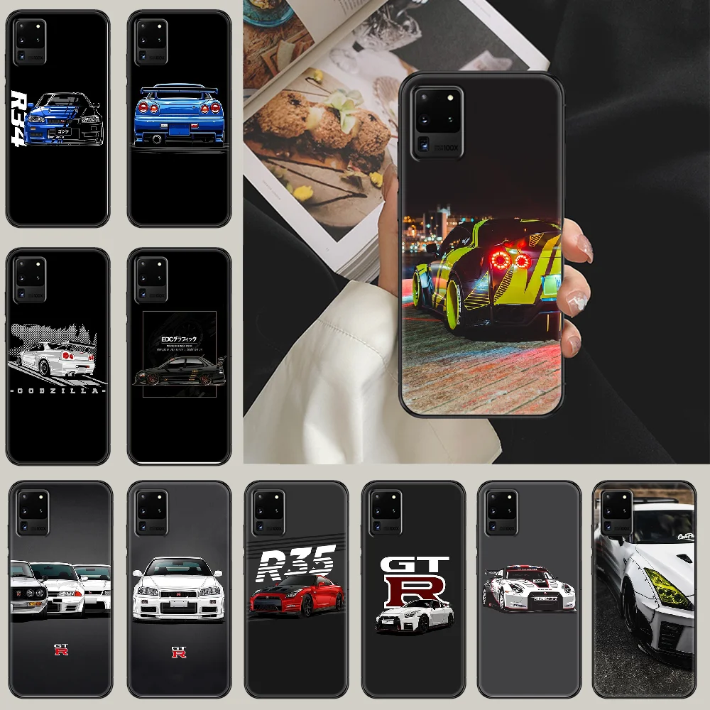 Автомобильный чехол GTR для телефона Samsung Galaxy Note 4 8 9 10 20 S8 S9 S10 S10E S20 Plus UITRA Ультра