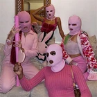 Шапка-Балаклава МужскаяЖенская, зимняя, вязаная, теплая, мягкая, на все лицо, лыжная, мотоциклетный шлем, 2021