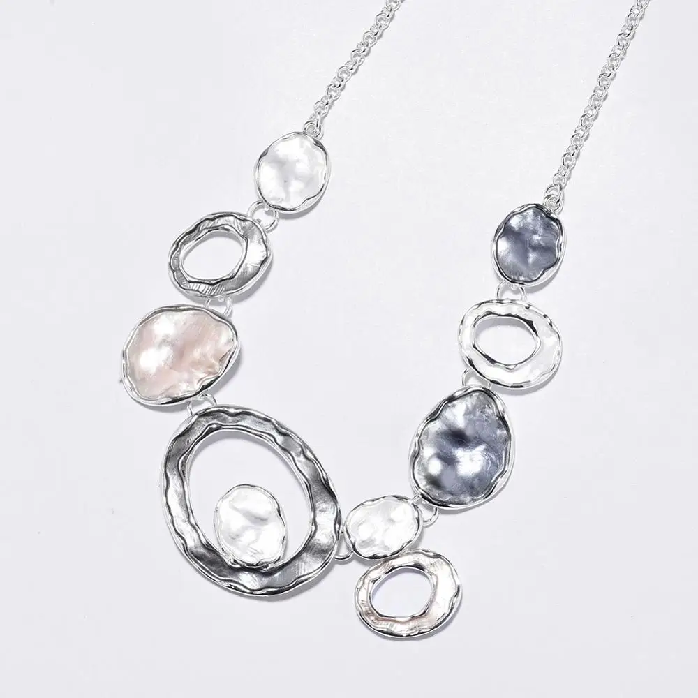 

Cring Coco Trendy Geometric Necklace Fashion Woman Pendants Choker for Party Women's Necklaces Boho Jewelry Best Friend Gifts