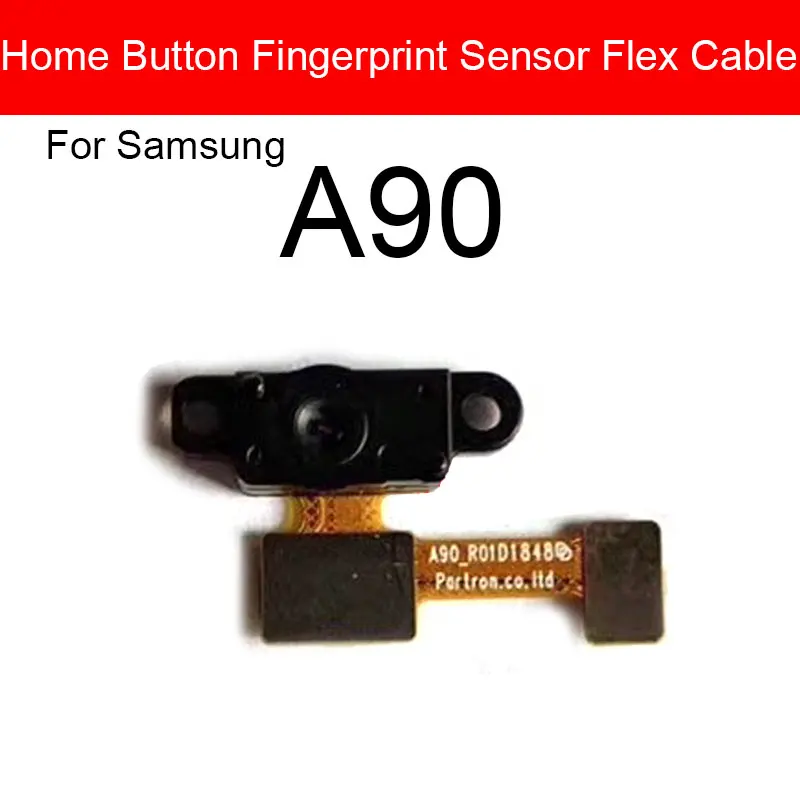 

Home Button For Samsung A50 A505F A505FN A70 A90 Key Menu Button Recognition Sensor Repair Flex cable Return Functions