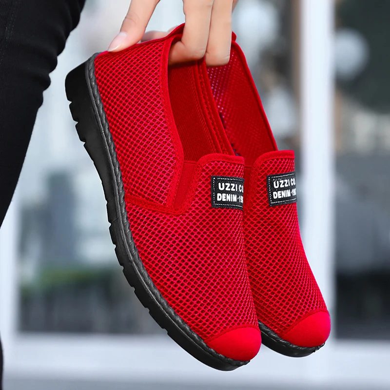 Tenis Feminino Women Breathable Flat Shoes Light Soft Sport Woman Tennis Female Stability Walking Sneakers Trainers Cheap | Спорт и