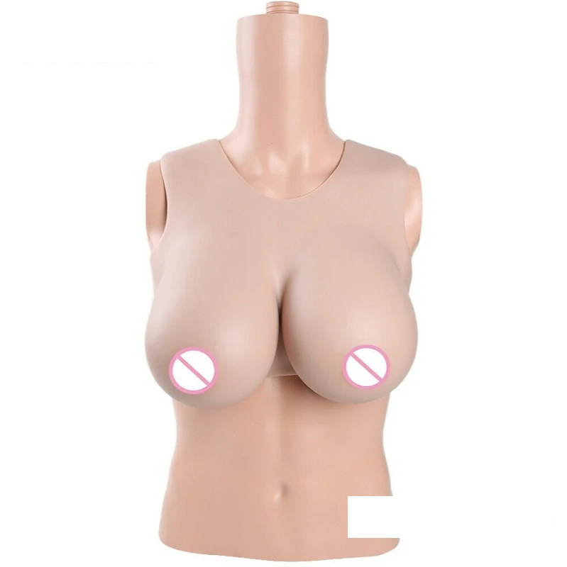 C/D/E/F/H/K Cup Artificial Realistic Silicone Breast Crossdress Transgender Drag-Queen