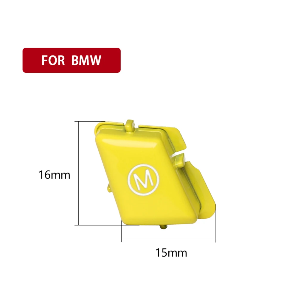 Желтая кнопка переключения режимов рулевого колеса M для BMW E81 E82 E87 E92 E88 M1 04