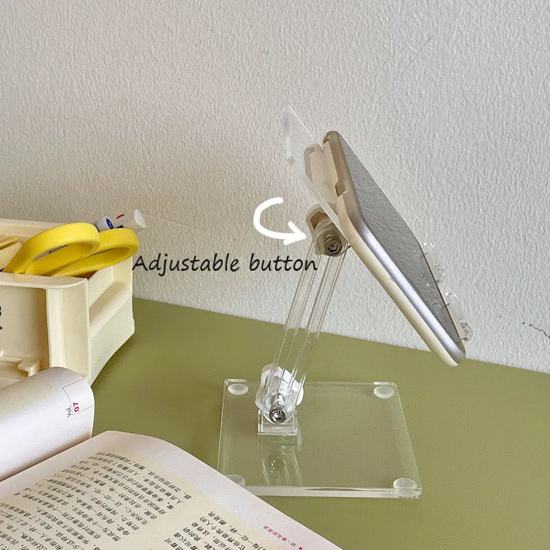 sharkbang portable acrylic adjustable holder for pad mobile phone tablet pc notebook books transparent stand holder accessories free global shipping