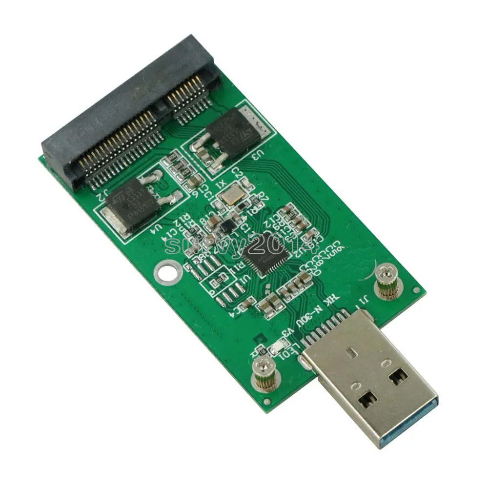 MSATA SSD к USB 3,0 конвертер мини передачи данных адаптеры канала связи USB3.0 адаптер mSATA карты D