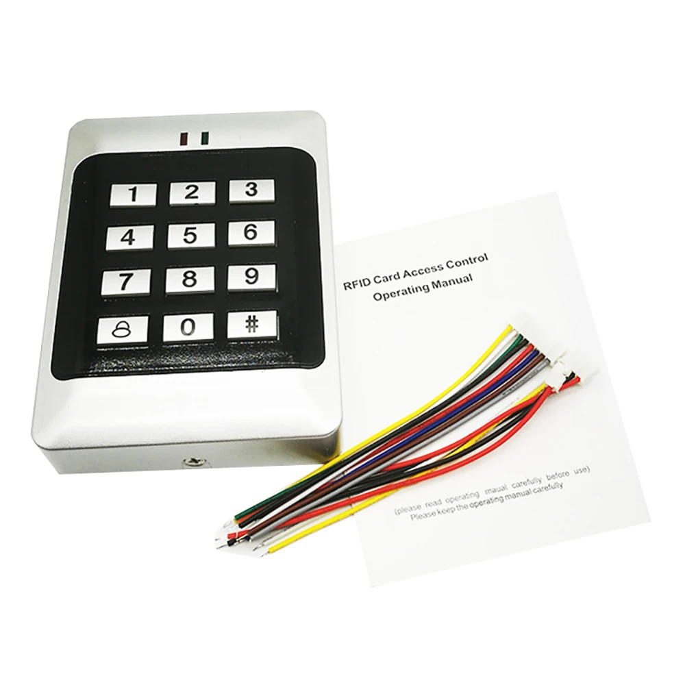 Клавиатура с подсветкой 125 кГц система контроля доступа RFID-карта | Безопасность и