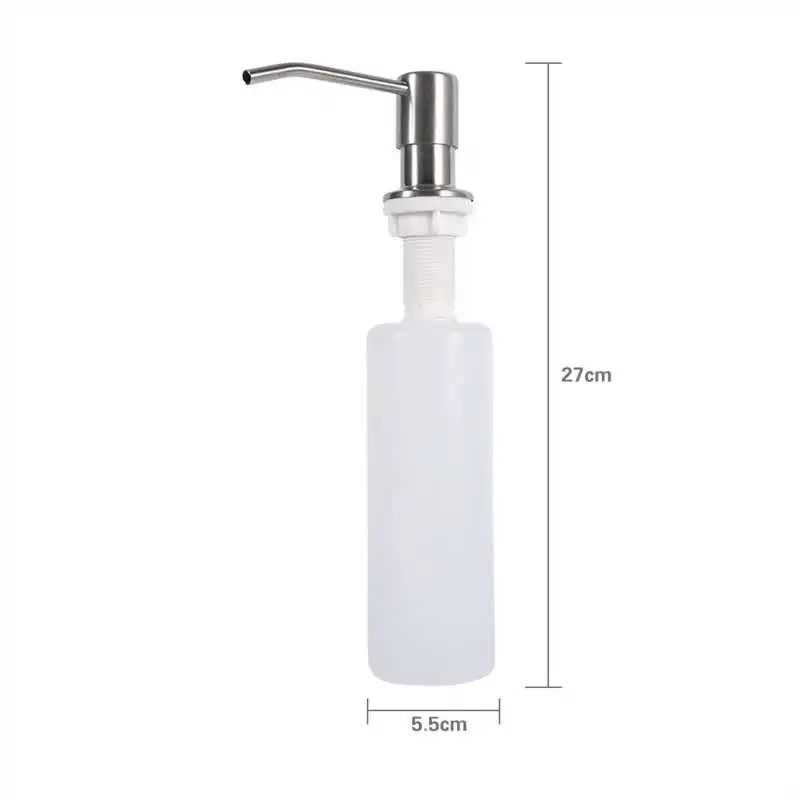 

Kitchen Sink Soap Dispenser Stainless Steel Soap Dispenser Bathroom Manually Press Soap Dispenser Kitchen Accessories