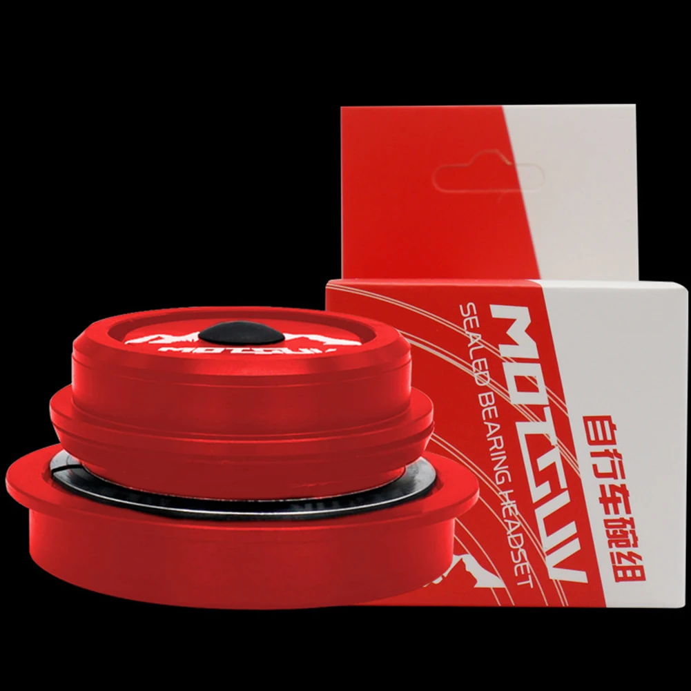 

44-55mm Bike Headset CNC High Precision Machining Aluminum Alloy Headset Heavy Duty Headset Top Cap Bearings Fork Bearing