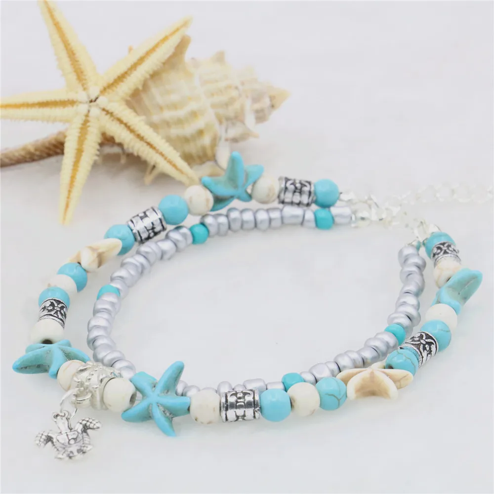 Браслет-цепочка с подвеской в виде черепахи 7 5 дюйма | Украшения и аксессуары