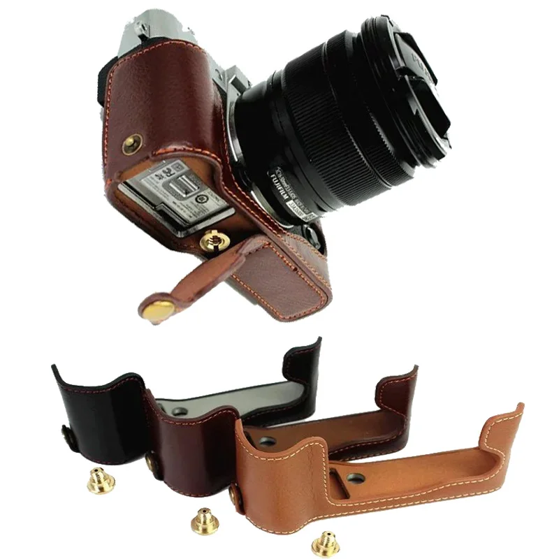 Чехол для камеры из натуральной кожи FujiFilm Fuji XT10 кожаный чехол XT20 XT30 комплект с