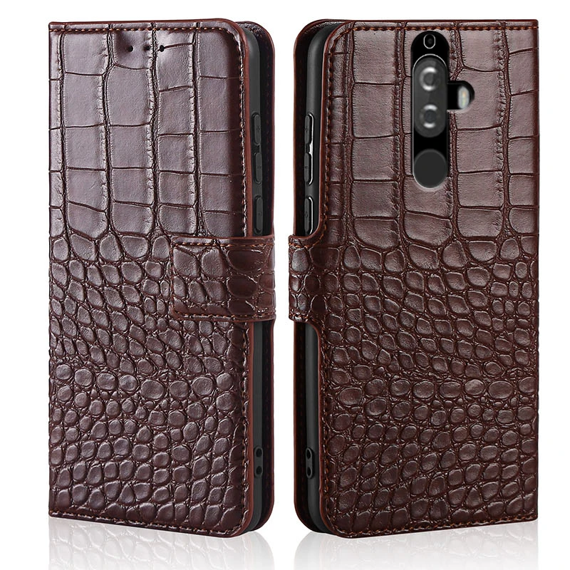 Ударопрочный Магнитный чехол для Lenovo K8 Note кожаный чехол-книжка телефона