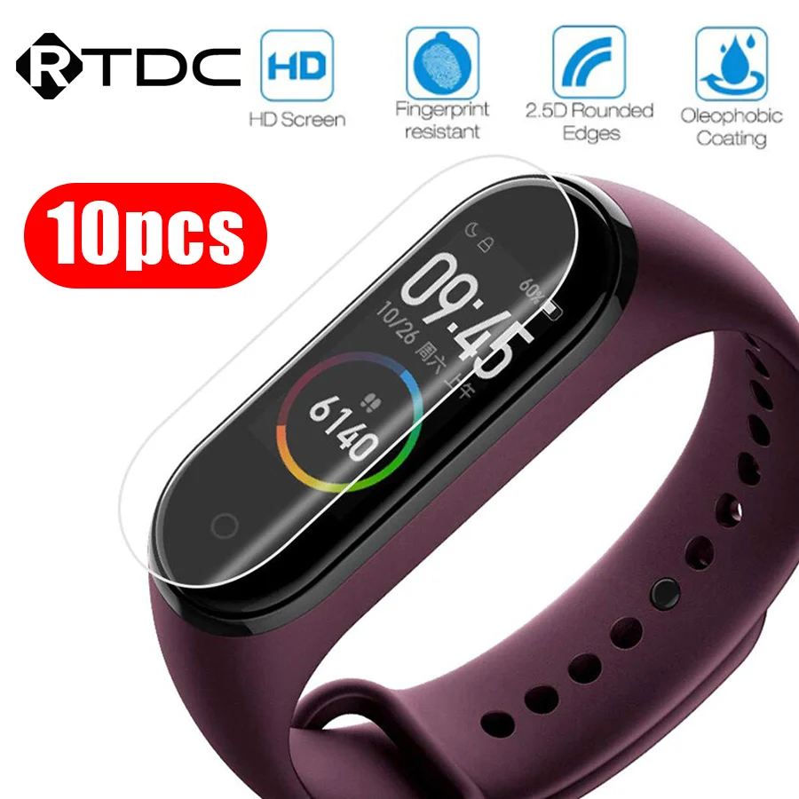 Защита экрана для Mi Band 4 пленка Xiaomi умный Браслет MiBand защита не закаленное