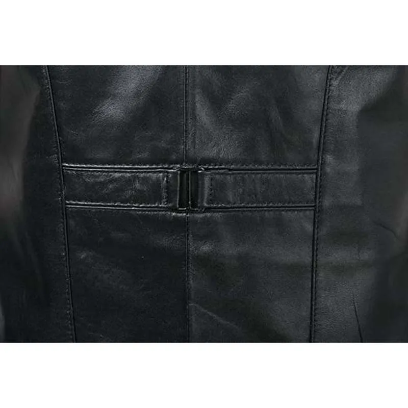 Женский мягкий костюм из натуральной кожи жилет для женщин сохраняющий тепло на