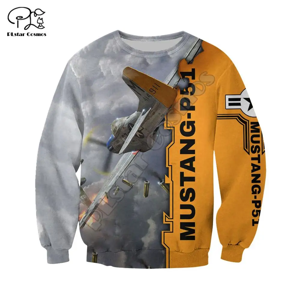 PLstar Cosmos 3D печать самолетов суперморская ткань план Harajuku стрейч одежда смешные