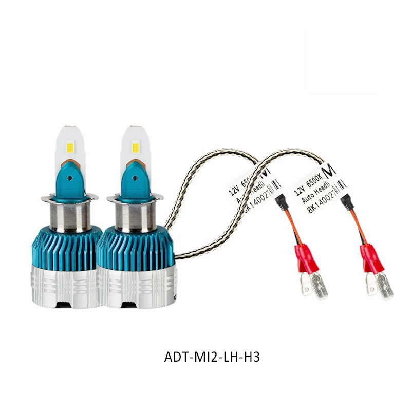 

Супер яркий белый 12V MI2 фары 6000K H4 H13 9004 9007 880 881 9005 9006 H3 H7 H11 8000LM для автомобильных фар