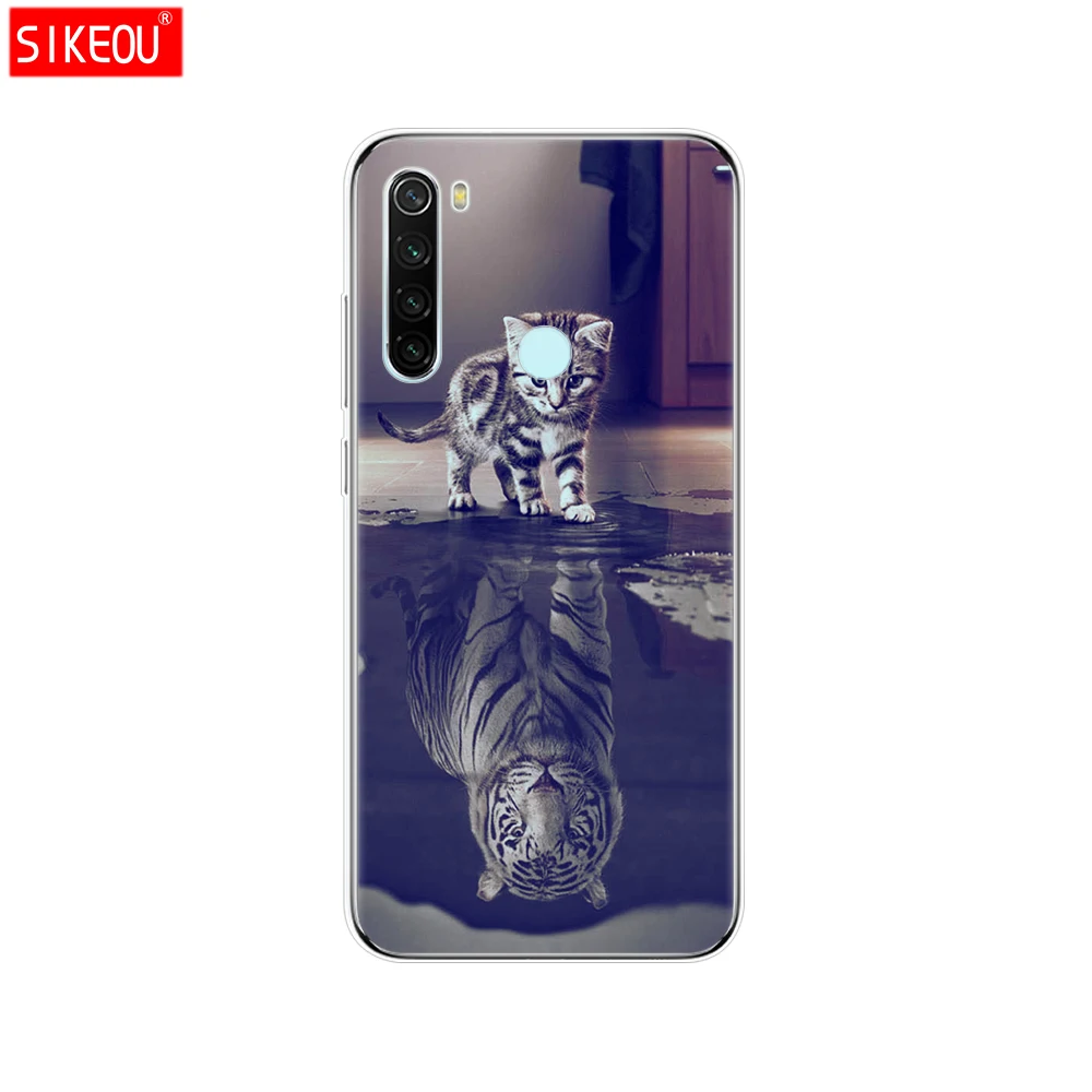 12081 Чехол для xiaomi Redmi Note 8 T, силиконовый мягкий чехол из ТПУ с рисунком для xiaomi Redmi Note 8, чехол Fundas Coque Redmi NOTE 8 PRO, чехол cat - Цвет: 12081