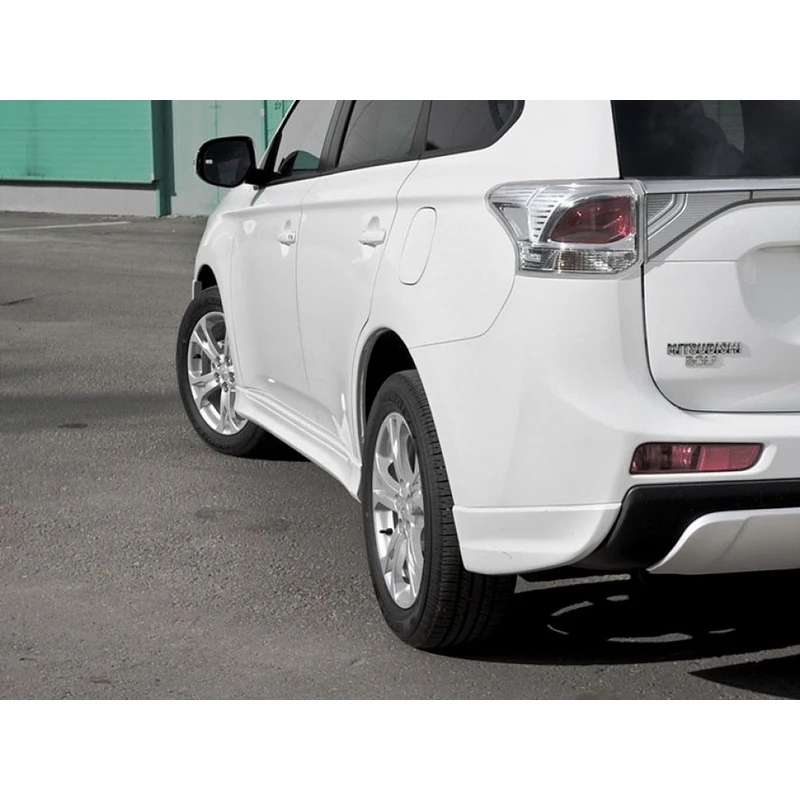 Накладки на пороги Broomer Design для Mitsubishi Outlander 3 2012 2014 АБС пластик тюнинг