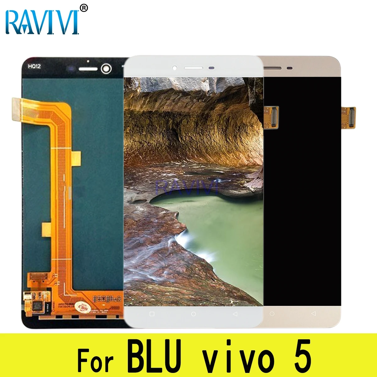 5 &quotЖК дисплей для BLU Vivo ЖК Дисплей кодирующий преобразователь сенсорного экрана