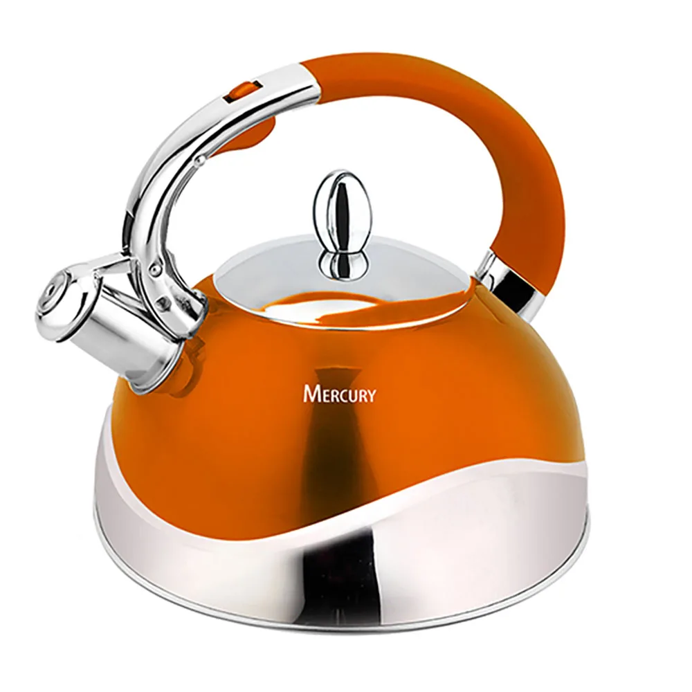 Чайник со свистком для кофе нержавеющая сталь л|Чайники| |