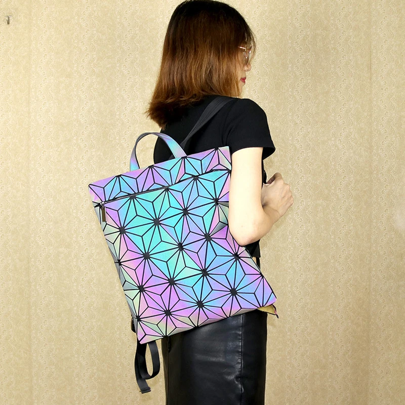 Новый бренд Badenroo светящийся женский рюкзак кожаная школьная сумка для студентов