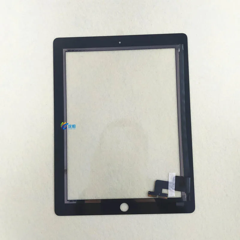 1 шт.(Протестировано) имеет рамку для Apple iPad 2 A1395 A1396 A1397 дигитайзер сенсорного экрана внешняя панель стеклянная линза+ Инструменты+ клей