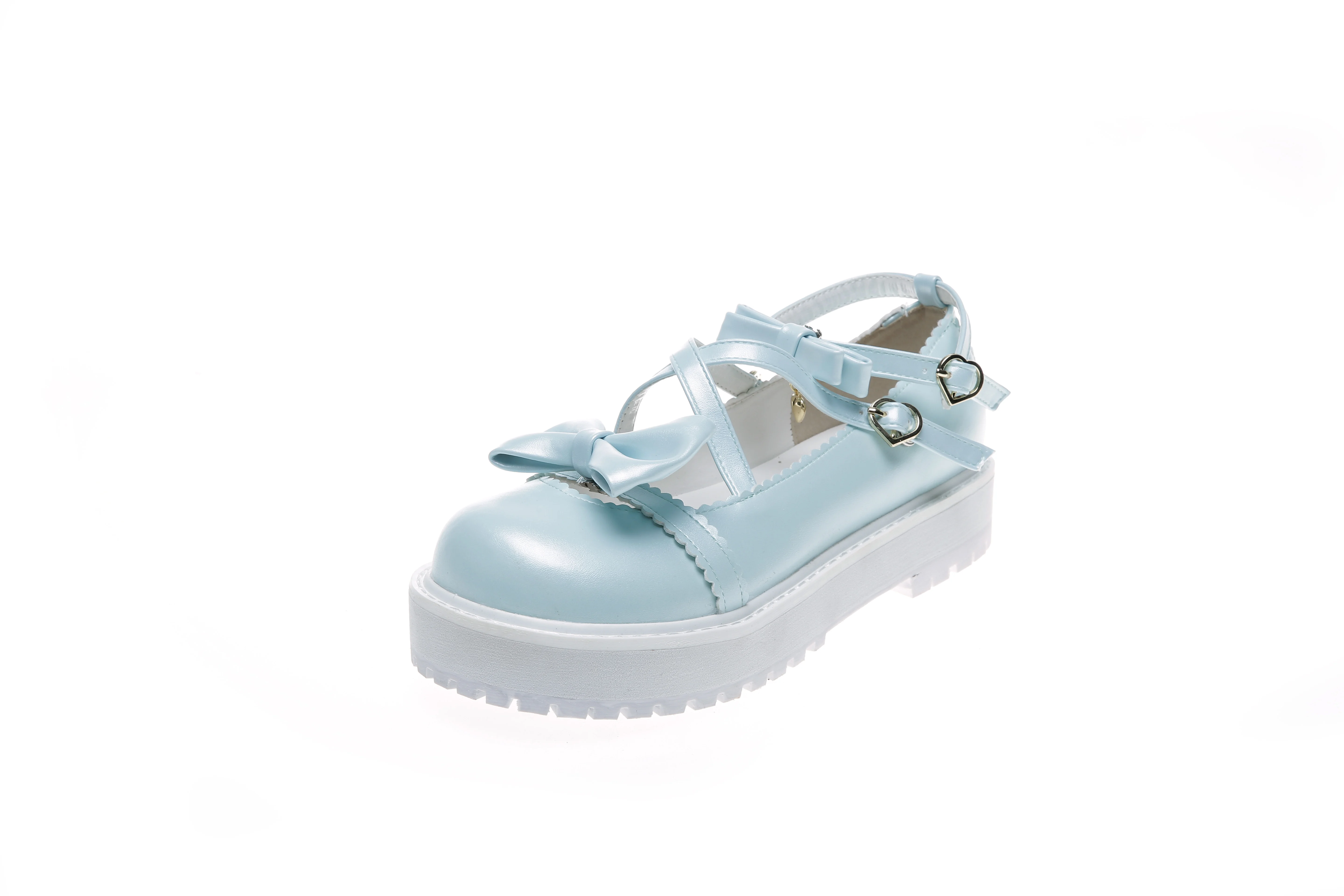 

lolita shoes women 2019 harajuku kawaii shoe korean style fashion sweet cute bow maid friends cosplay shoes women