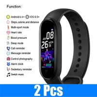 m5 blood pressure band smart watch men women fitness bracelet heart rate smartwatch for android ios phone watch fit sprot pedome