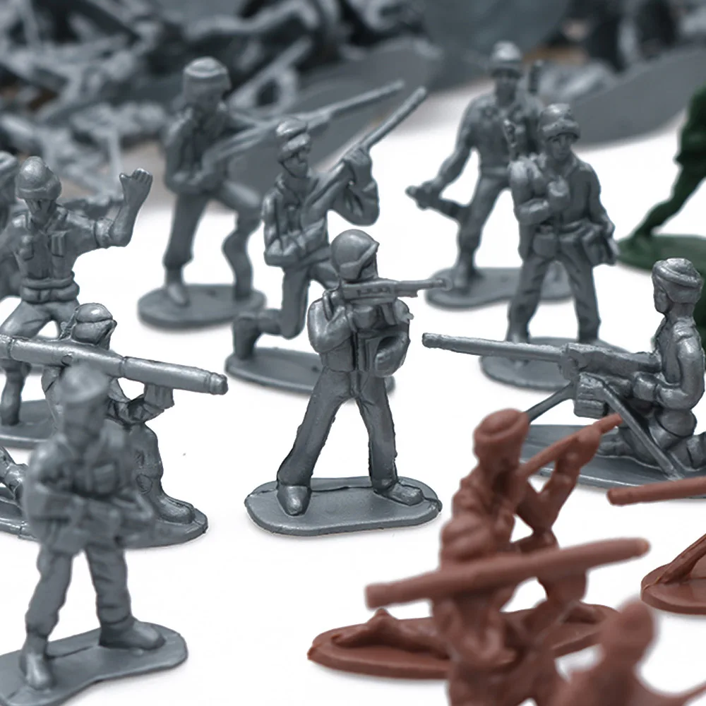 1 комплект военные пластиковые игрушки солдаты армейские мужские фигурки 12 поз