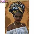 Алмазная живопись с человеком, Лидер продаж, домашнее искусство, африканская черная женщина, ювелирные изделия, Вышивка крестиком, алмазная вышивка, мозаика, декор комнаты,