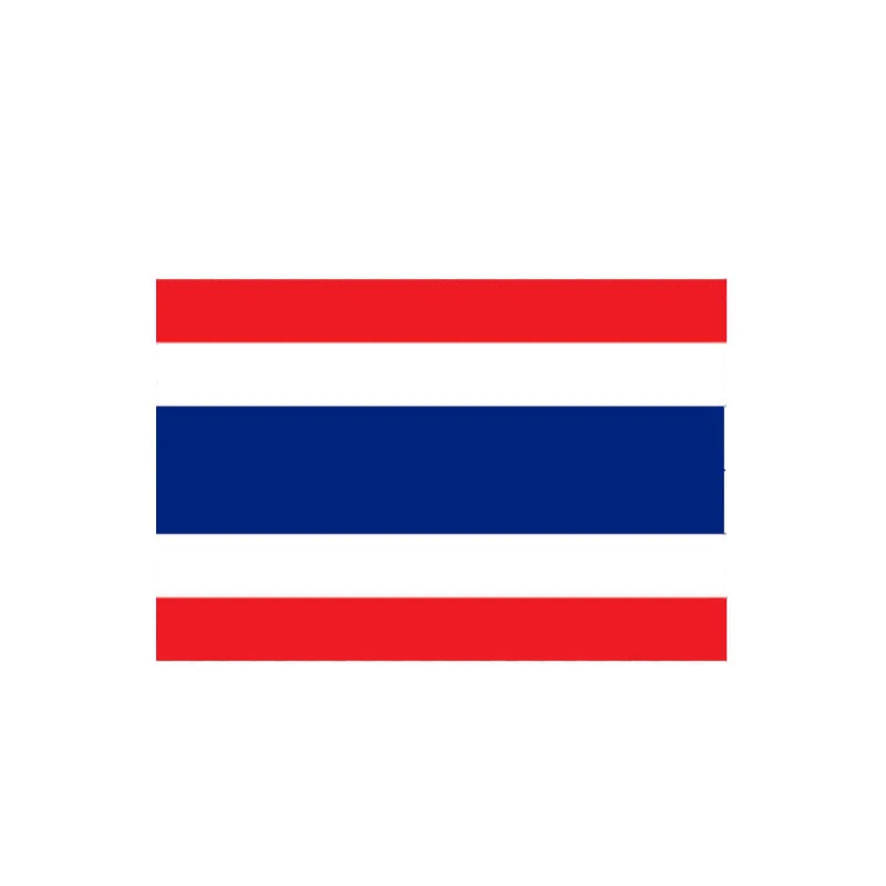

15cmx10cm Creative thai flag Vinyl Car stickers Decals Motorcycle Accessories Car-Window Decorative Goods PVC