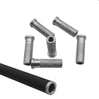 100 шт. вставки со стрелками OD 7,6 мм ID 6,2 мм охотничья стрела углеродная алюминиевая стрелка-вставка для стрелок из стекловолокна 6,2 мм