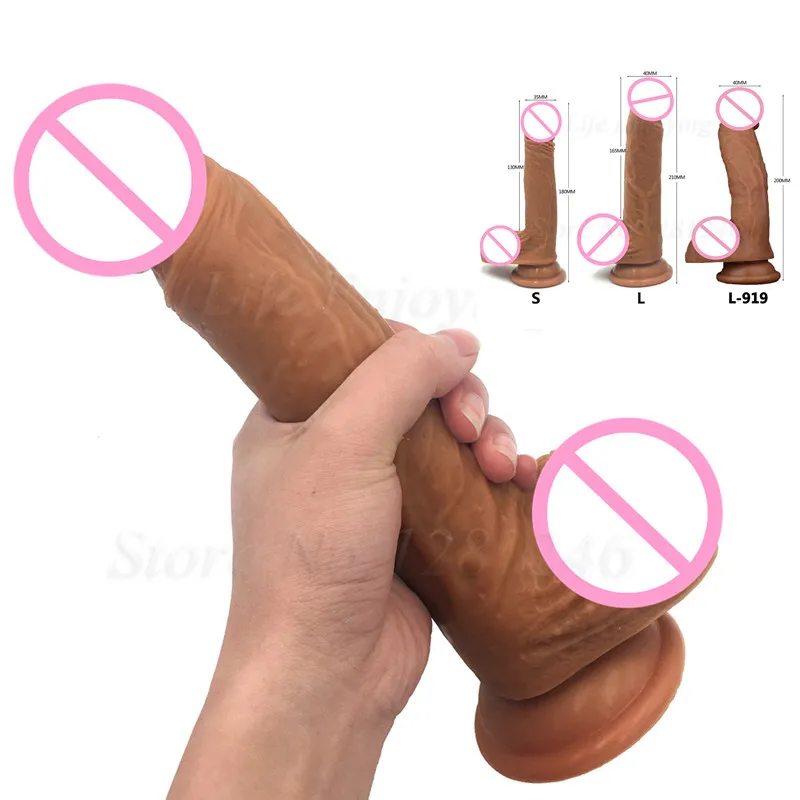 Новый супер мягкий силиконовый фаллоимитатор на ощупь реалистичный большой