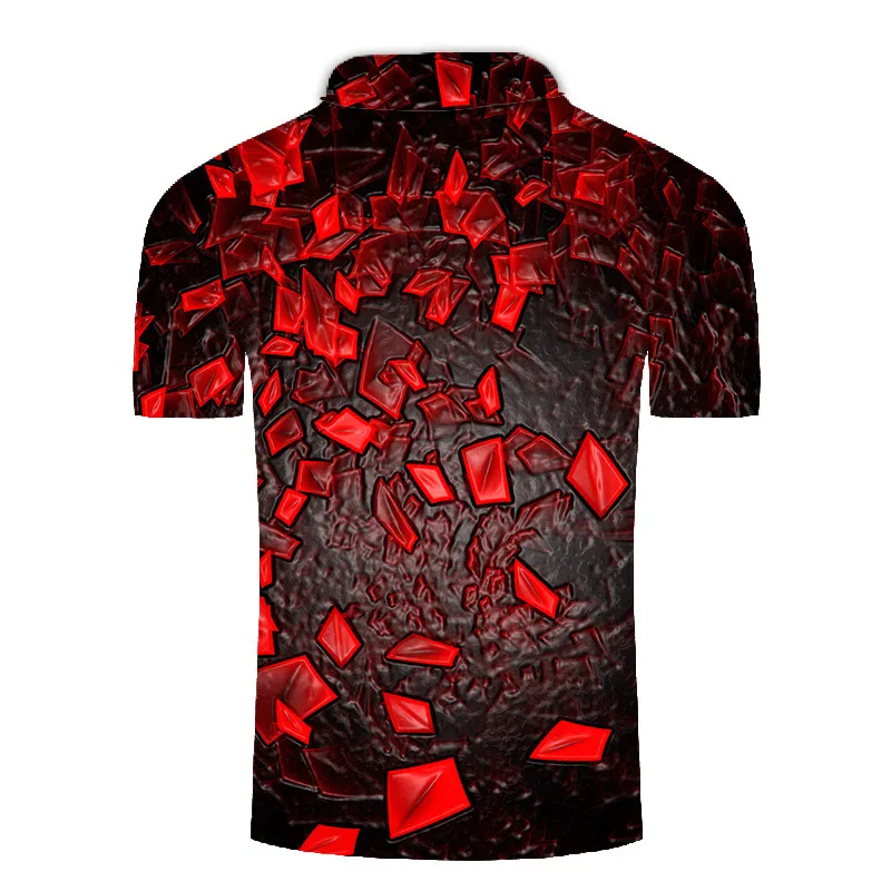 

2020 new Polo Shirts Men polo shirt men 3D Print Tees Tops Shirts Male Casual Short Sleeve Men Polo polo shirt men