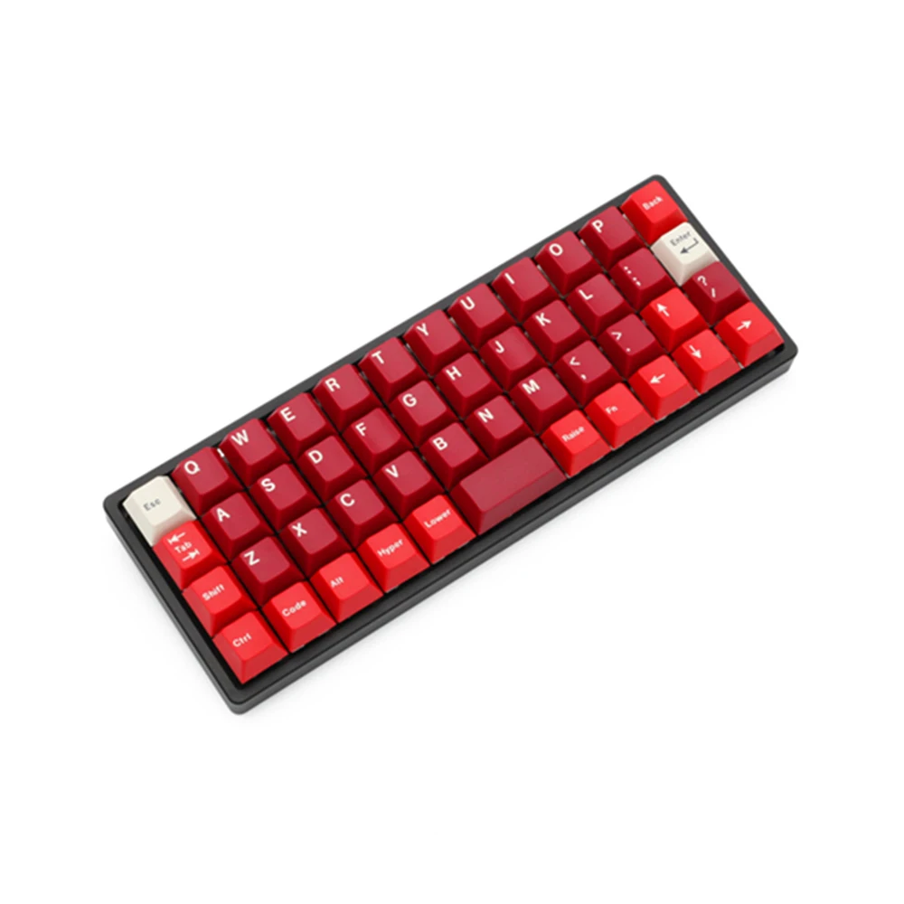 Чехол для механической мини-клавиатуры JJ40 BM40 40% черный серый серебристый