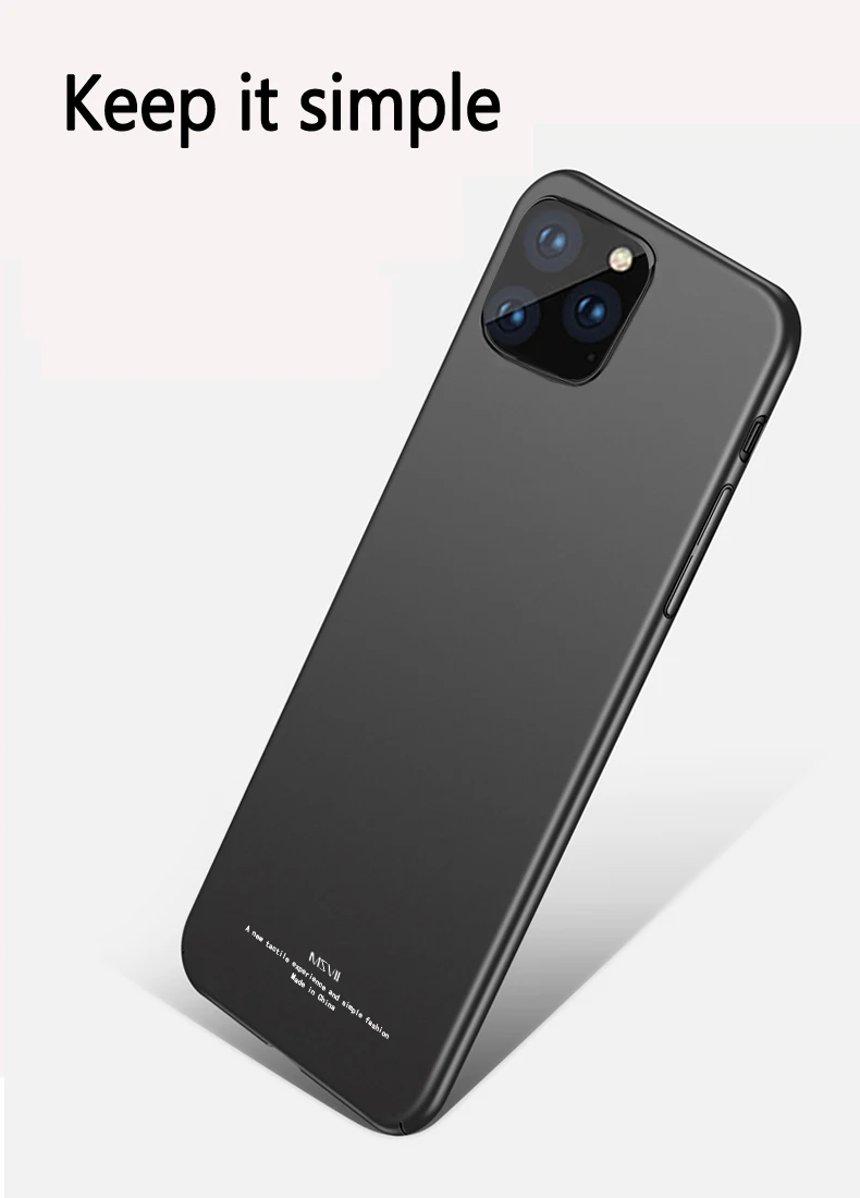 Для iPhone 11 Pro Max чехол MSVII матовый чехол для Apple iPhone X XR XS Max XS iPhone Жесткий Чехол для iPhone11 Pro Max 11 чехол s