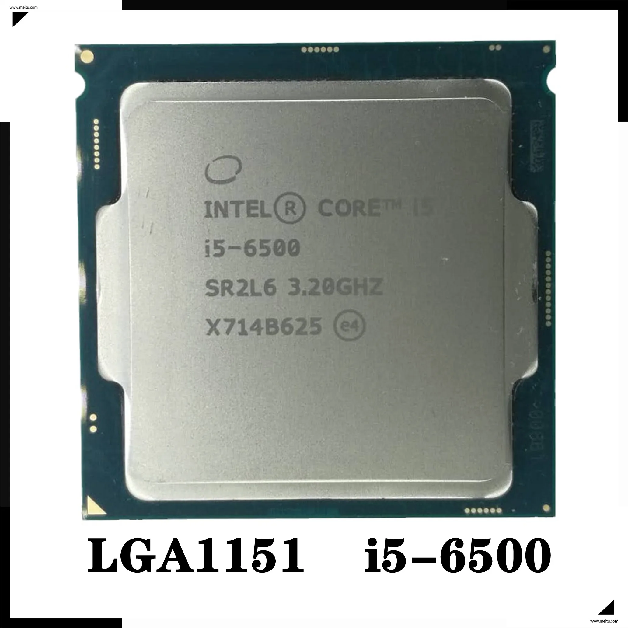 Десктопный процессор i5-6500 i5 6500 3 2 ГГц четырехъядерный четырехпоточный 65 Вт 6M ЦПУ