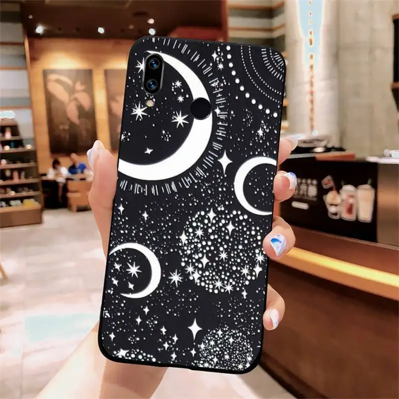 

Sun moon stars Phone Case For Xiaomi Redmi note 7 8 9 t k30 max3 9 s 10 pro lite