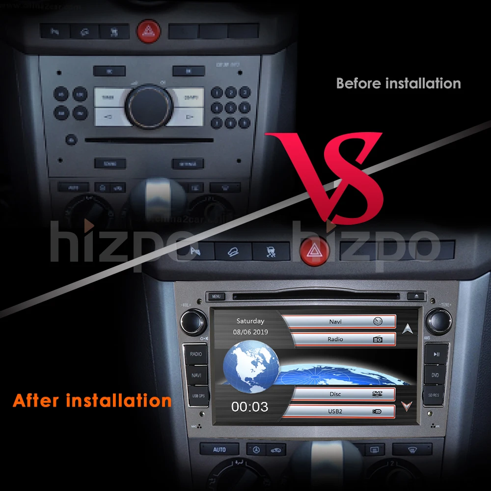 7 дюймовый автомобильный аудио стерео двойной Din в тире для Opel Vauxhall Corsa Vectra Astra gps