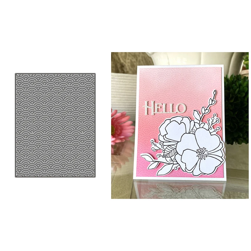 

Embossing Background Metal Cutting Dies for Scrapbooking Handmade Tools Mold Cut Stencil New DIY Card Make Mould Model Craft
