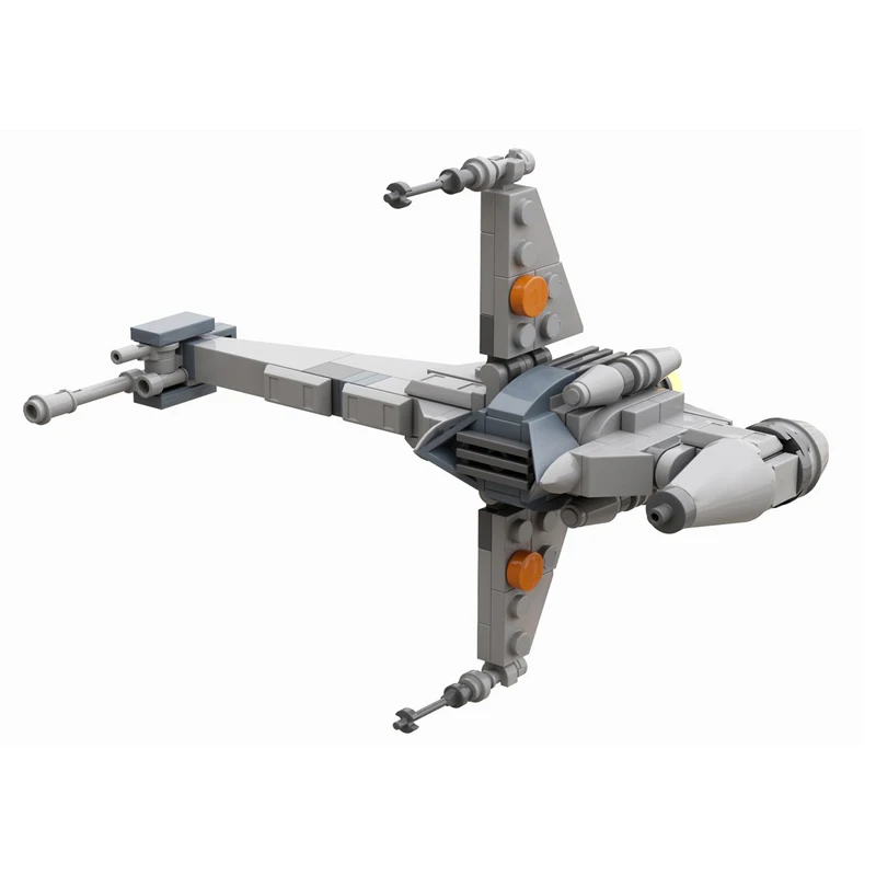

Star MOC Wars Series The Rebel B-Wing in Midi-Scale Starfighter Building Block Bricks Model DIY Toys Birthday Gifts for Children