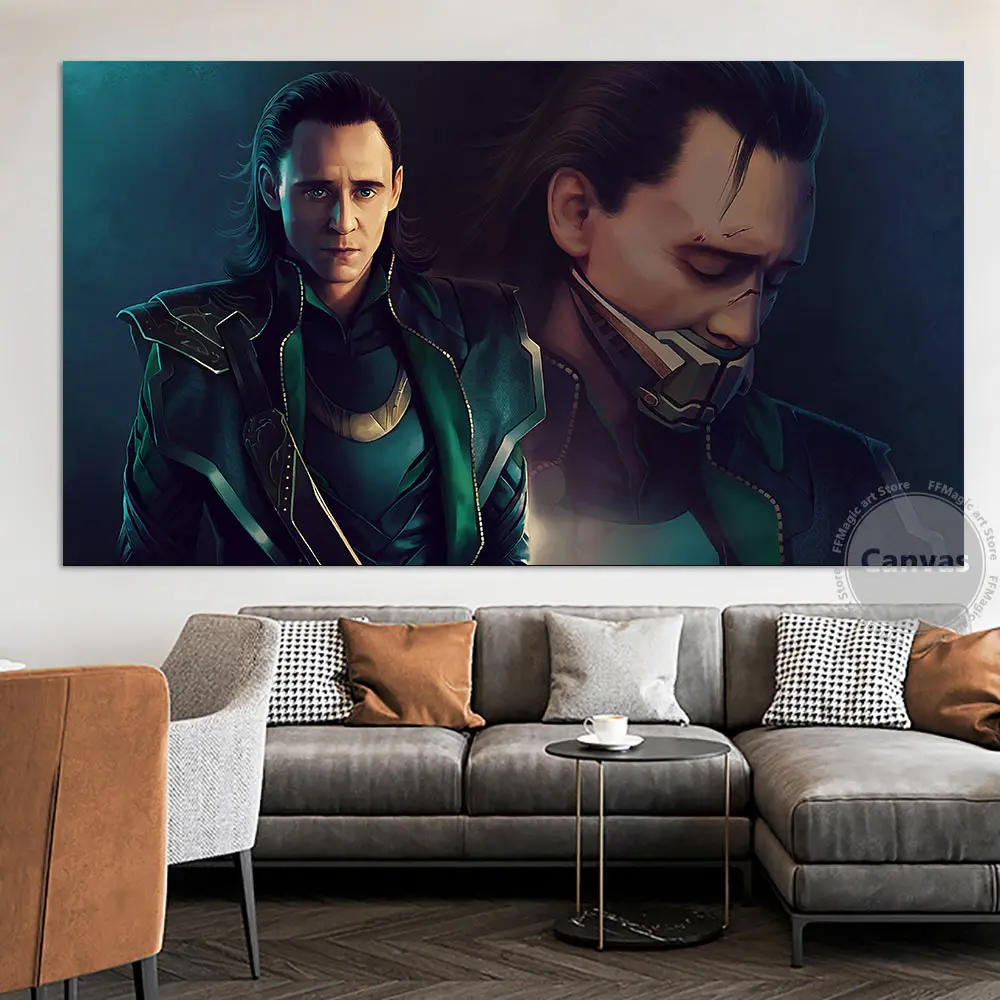 Кино Локи холст украшение принты плакат Настенный декор картины домашний