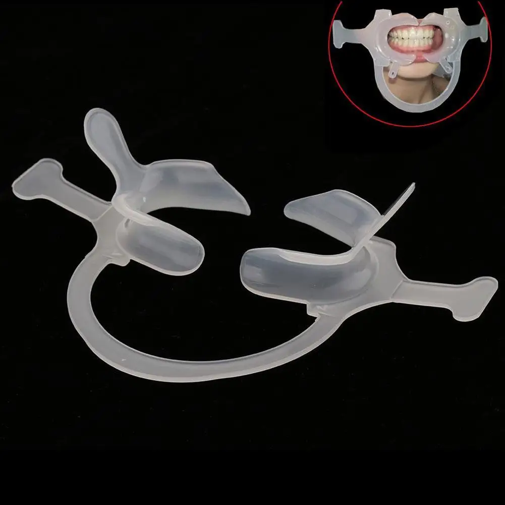 

1pcs Small Large Dental Mouth Opener Cheek Lip Retractor C-Shape High Temperature Resistance Dentist Oral Orthodontic Materials