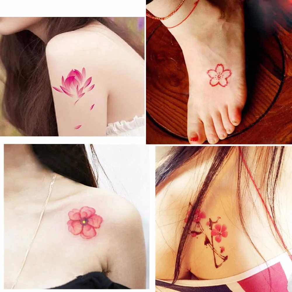 4 шт./лот 2018 Новый стиль профессиональный тату рукав временные татуировки