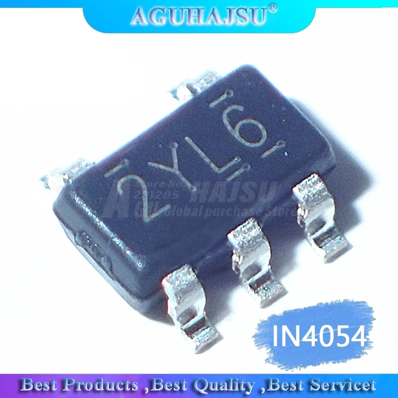 10 шт. Шелковый экран: 2KAX IN4054/2YL6 IC управления питанием/литиевая батарея зарядки |