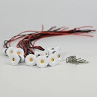 10 шт., IP65 фонарь, 1 Вт, 12 В постоянного тока