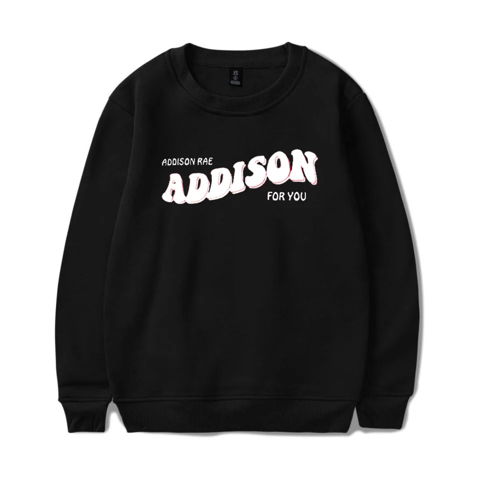 2020 Толстовка Hype House Женская толстовка с надписью ADDISON RAE:addison пуловер уличная