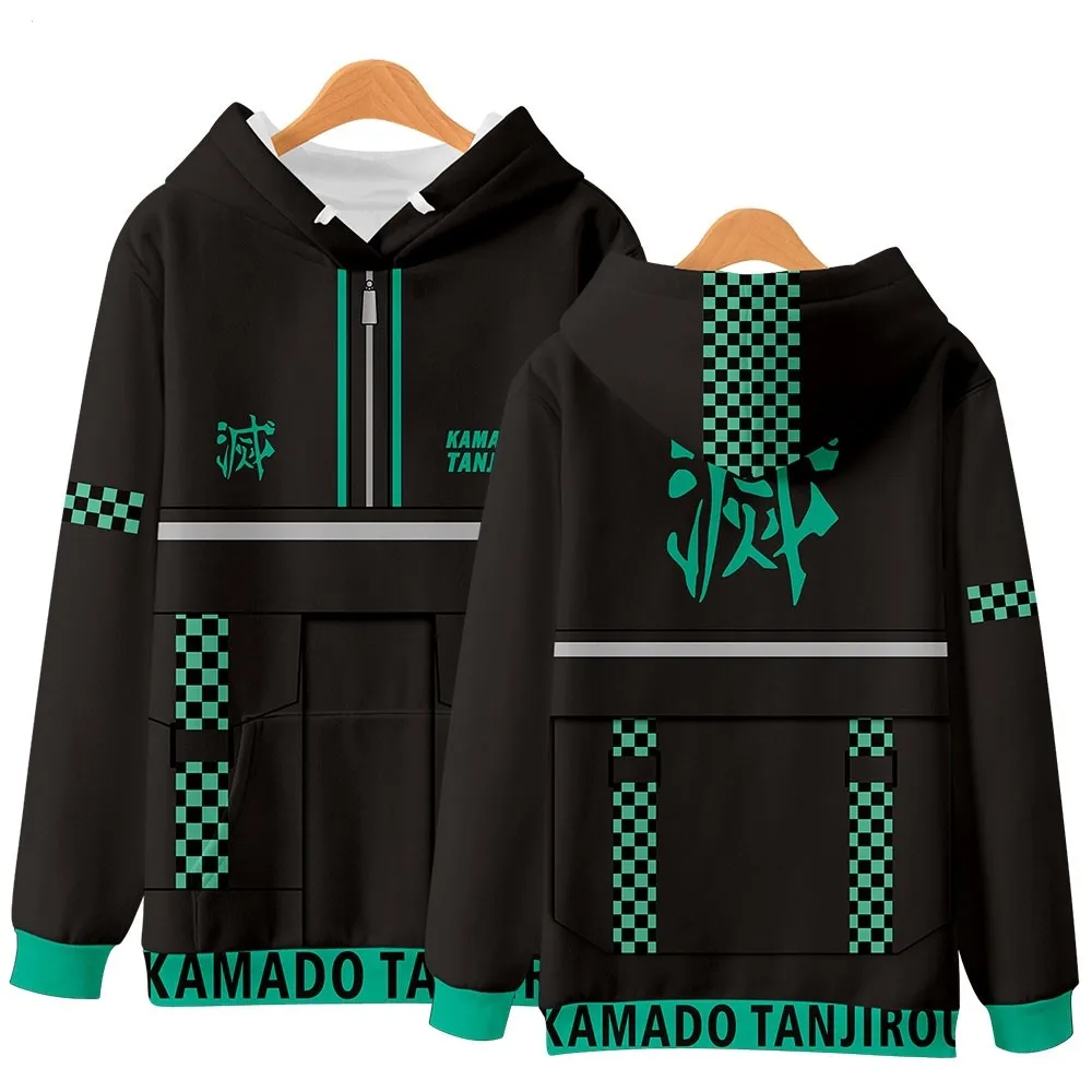 

New Demon Killer Hoodie Sweatshirt Teens Men/Women Young Cute Style Pullovers Jumpers Demon Slayer Cosplay Costume Kids Hoodies